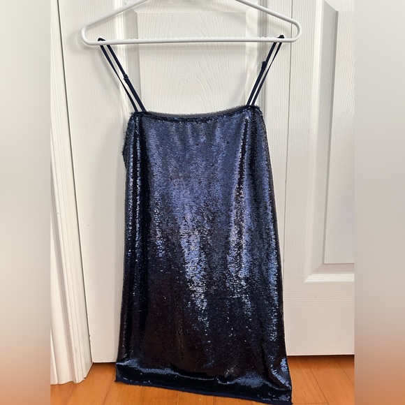 Free People Time To Shine Sequin Slip Dress - Picture 6 of 12